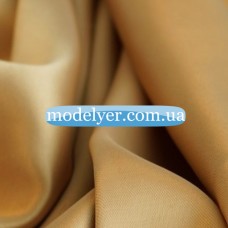 Ткань Атлас королевский стрейч (бежевый)